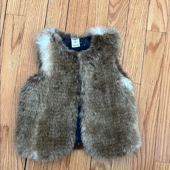 Faux Fur Vest for Kids - Picture 1 of 4